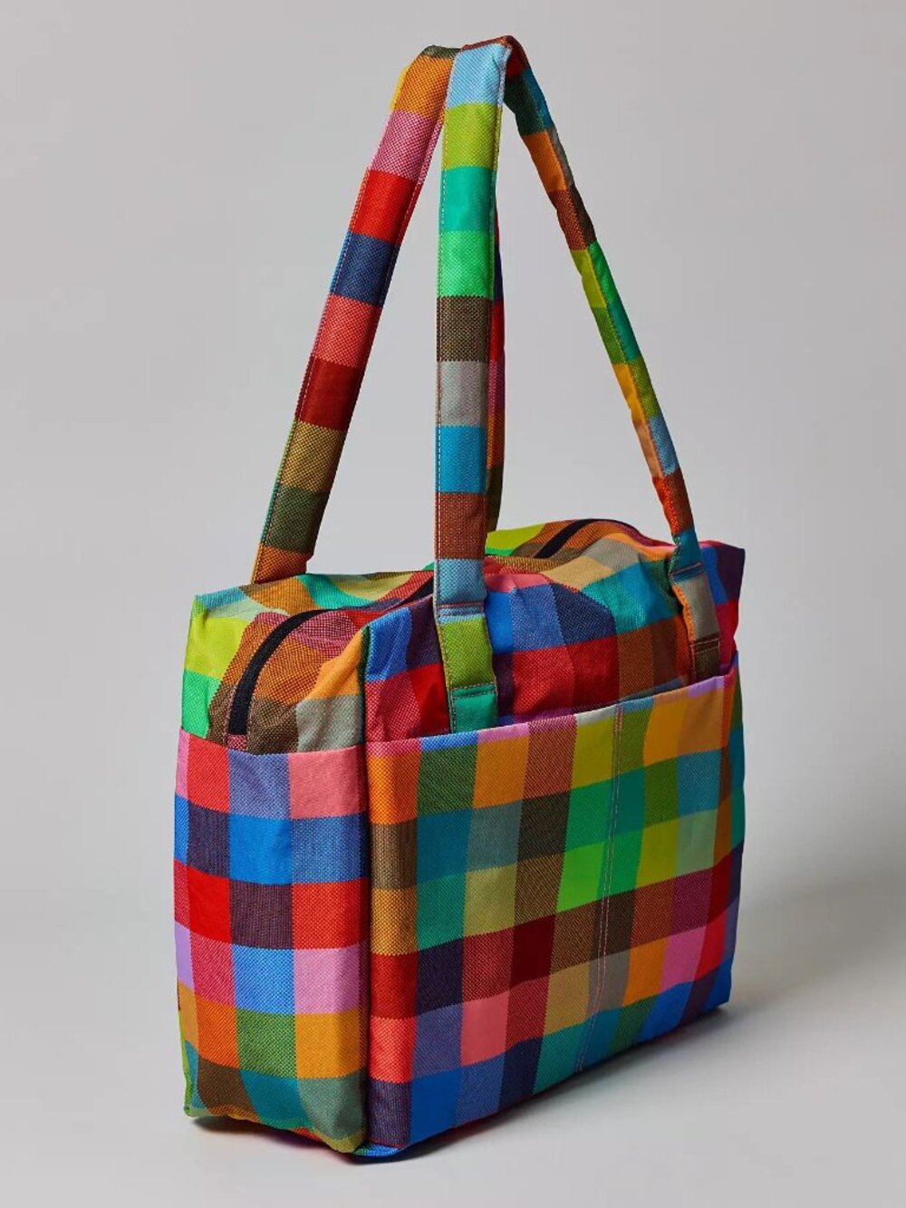 NWT Baggu Small Cloud Carry-on - Madras - Picture 6 of 7